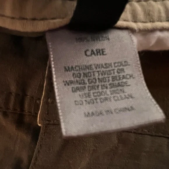 REI Men's Hiking Outdoor Cargo Sage Green UPF 40 Pants SZ 40x34 - Picture 7 of 9